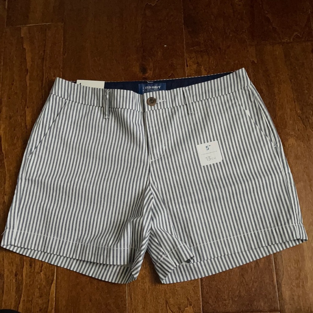 Striped shorts